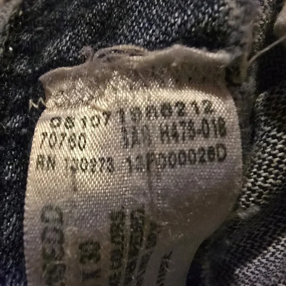 Wrangler Distressed Cuffed Cut Off Jean Shorts Western Cowgirl Barn Farmhouse - Picture 12 of 12